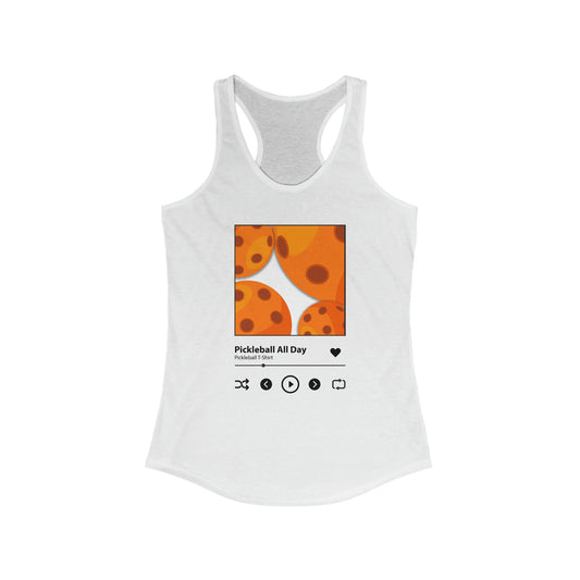 Pickleball All Day Racerback Tank