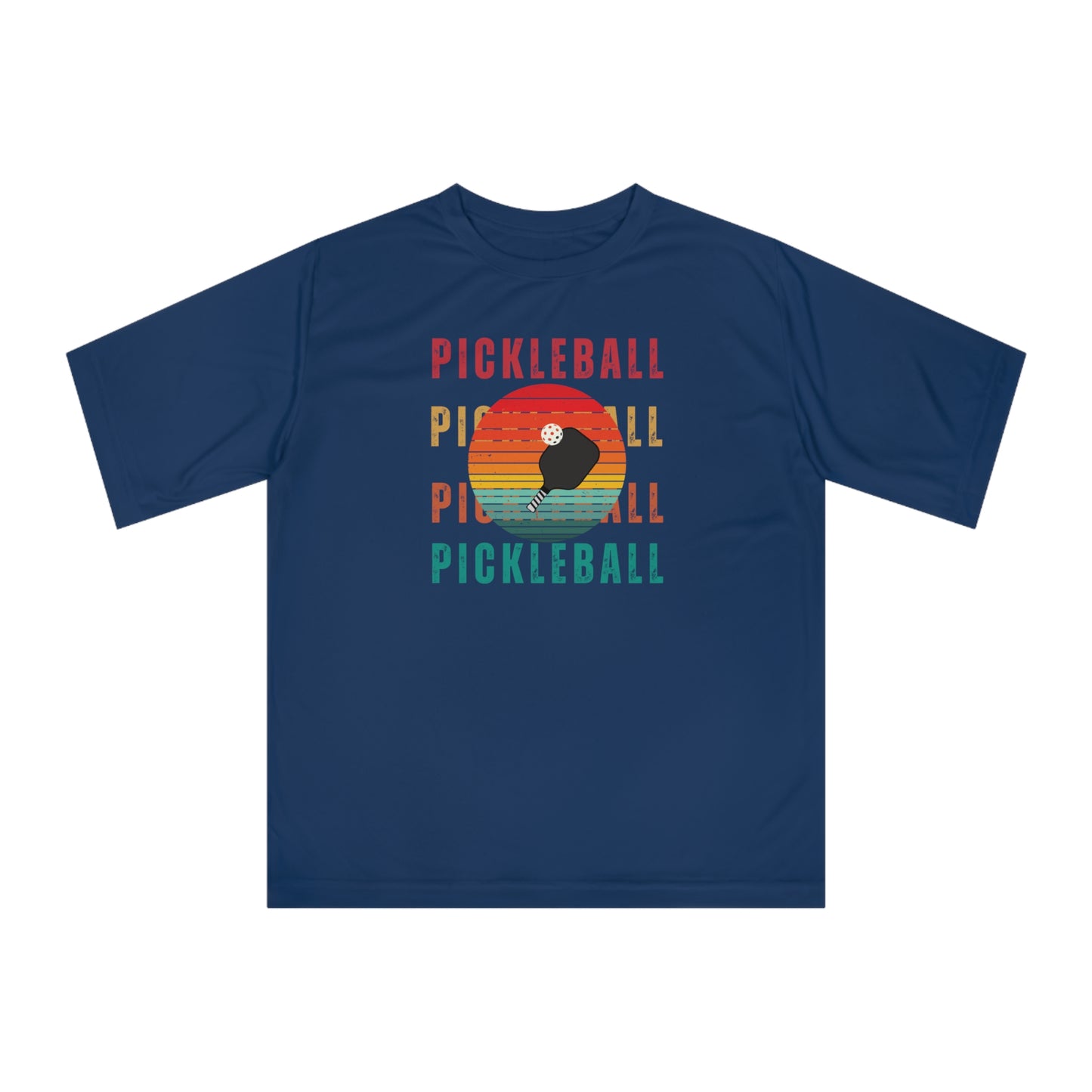 Retro Pickleball 3 Unisex Sport Tek Short Sleeve