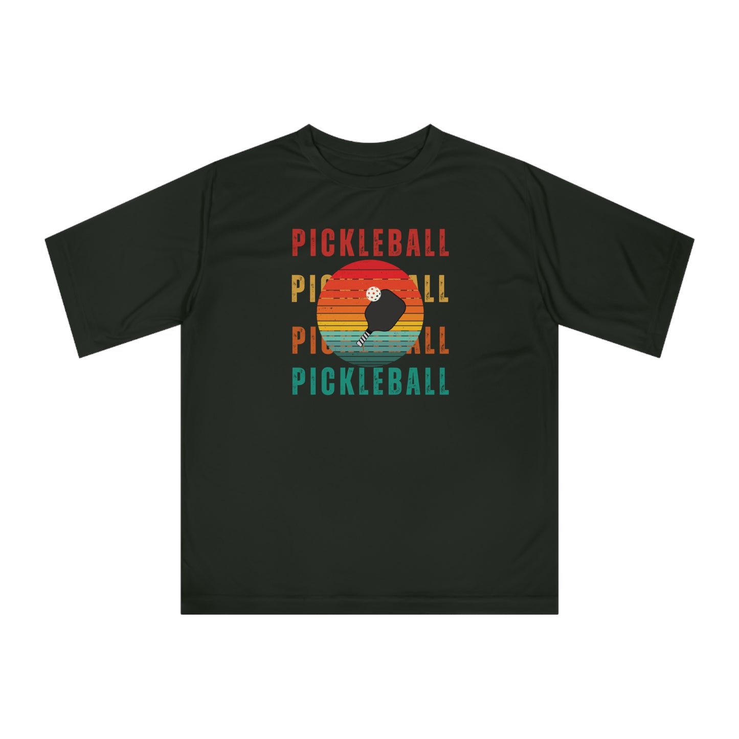 Retro Pickleball 3 Unisex Sport Tek Short Sleeve