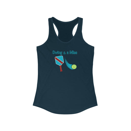 Swing and a Miss! Racerback Tank