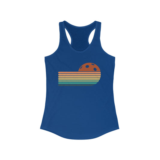 Retro ball Racerback Tank