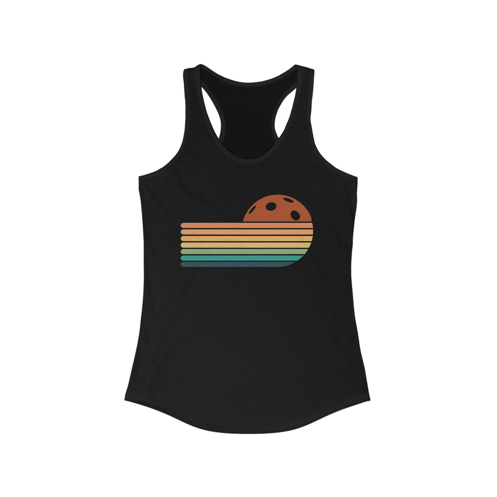 Retro ball Racerback Tank