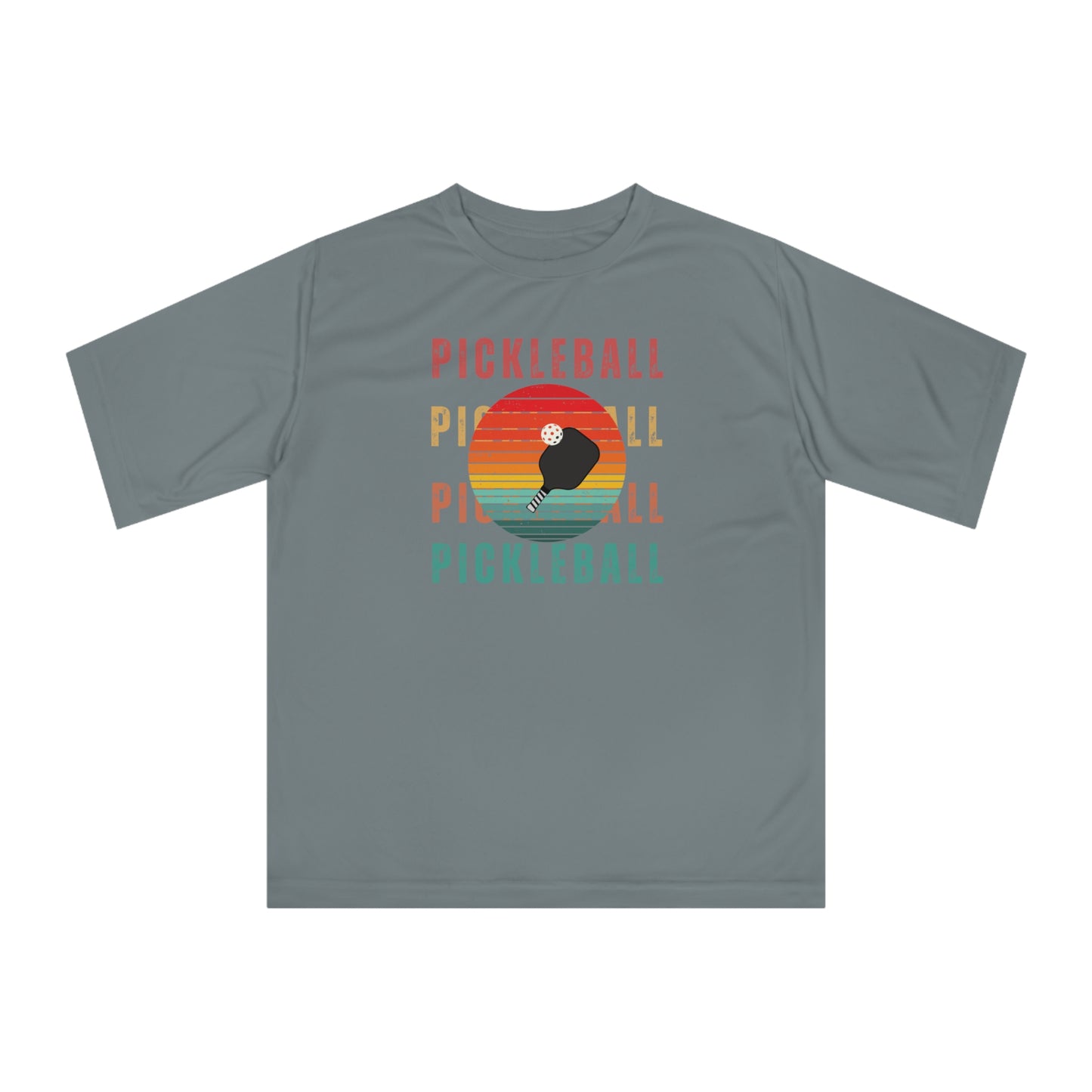 Retro Pickleball 3 Unisex Sport Tek Short Sleeve