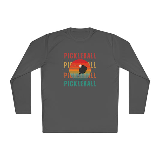 Retro Pickleball 3 Unisex Sport Tek Long Sleeve