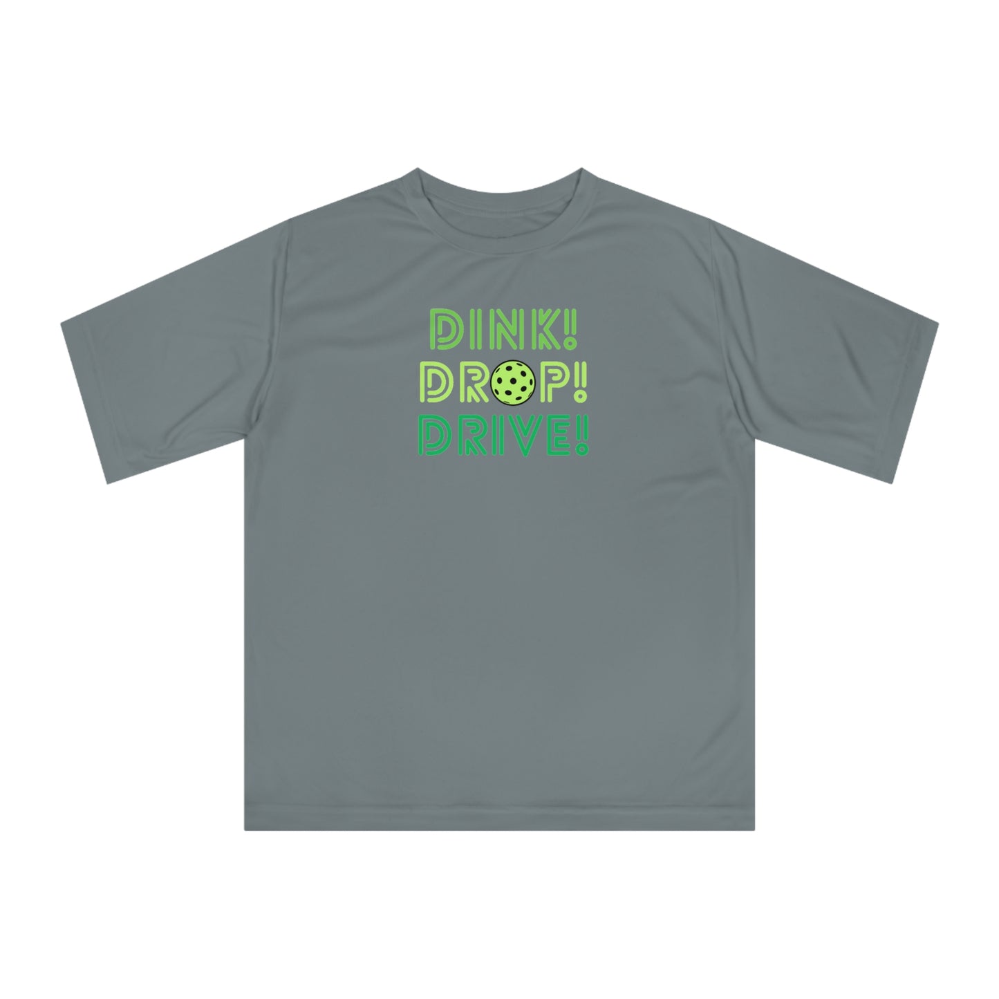 Dink Drop Drive Green Sport Tek Short Sleeve