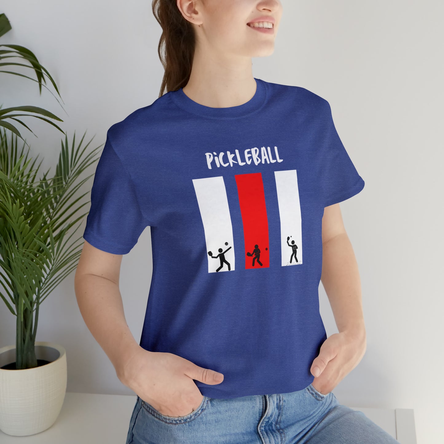 Pickleball Stripes Unisex Jersey