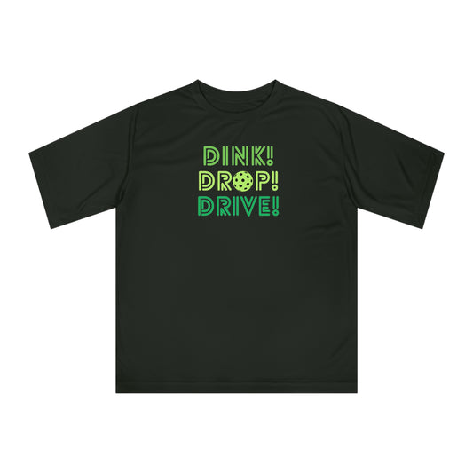 Dink Drop Drive Green Sport Tek Short Sleeve