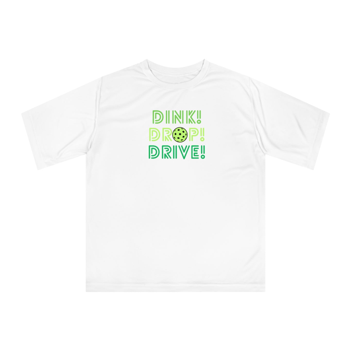 Dink Drop Drive Green Unisex Sport Tek Short Sleeve