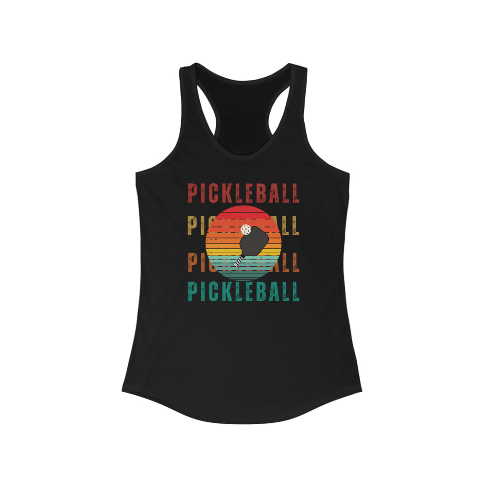 Retro Style Pickleball Racerback Tank