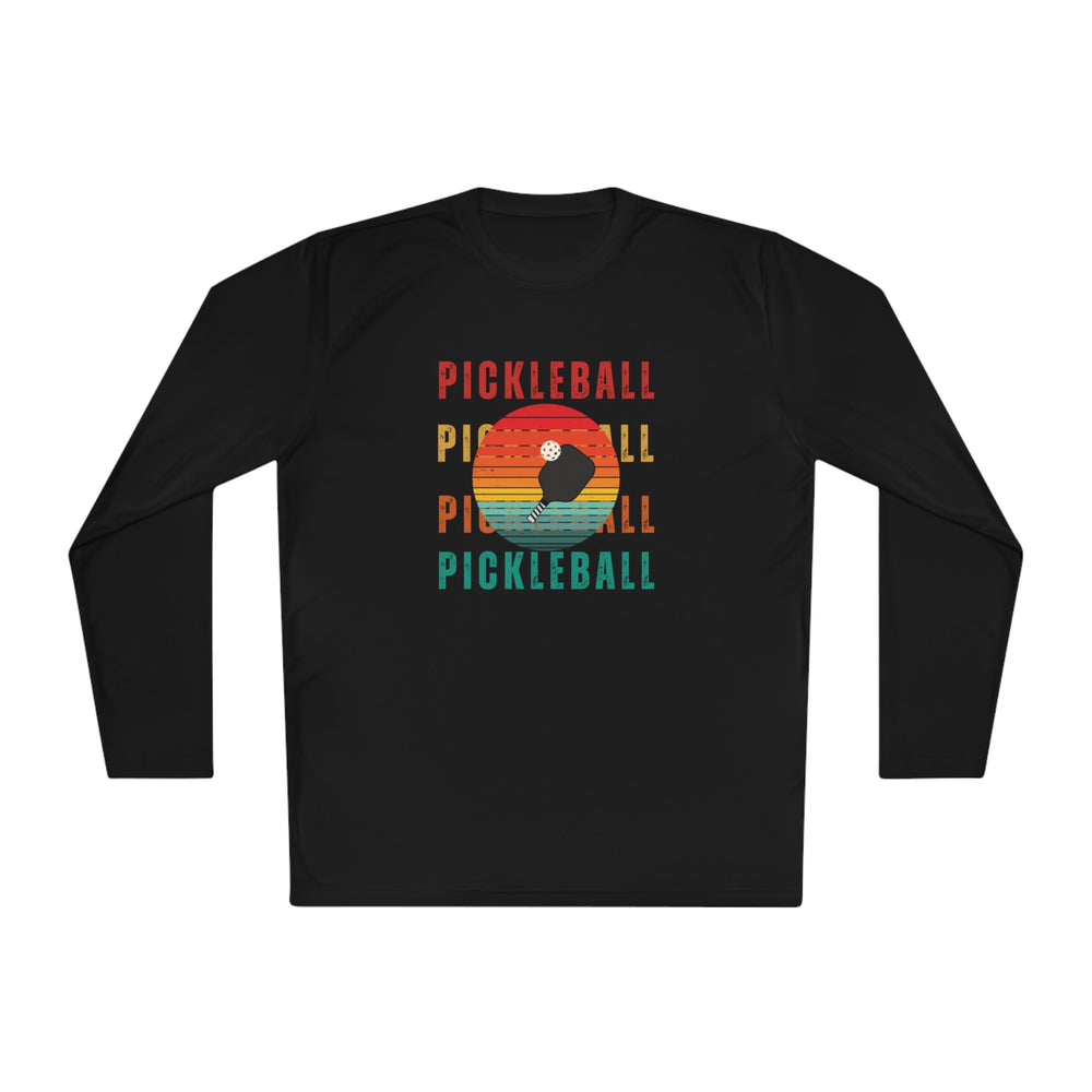 Retro Pickleball 3 Unisex Sport Tek Long Sleeve