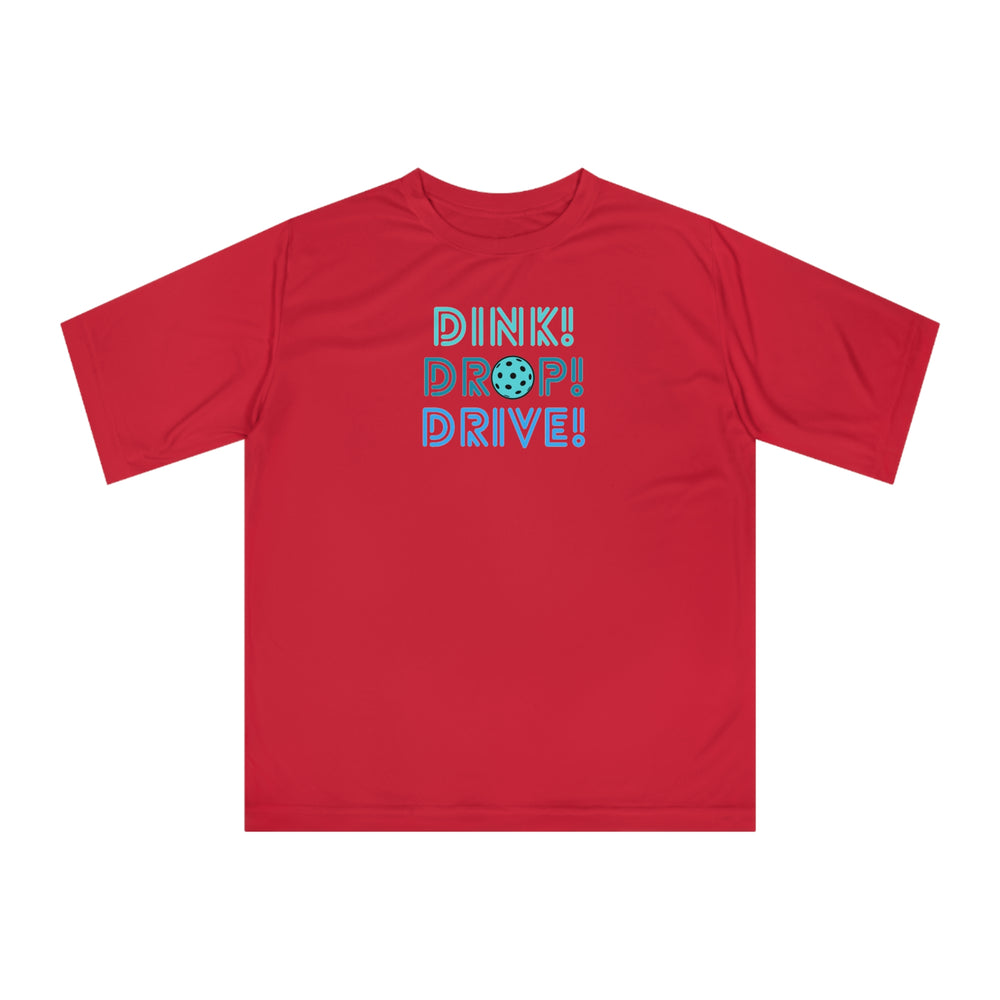 Dink Drop Drive Blue Unisex Sport Tek Short Sleeve