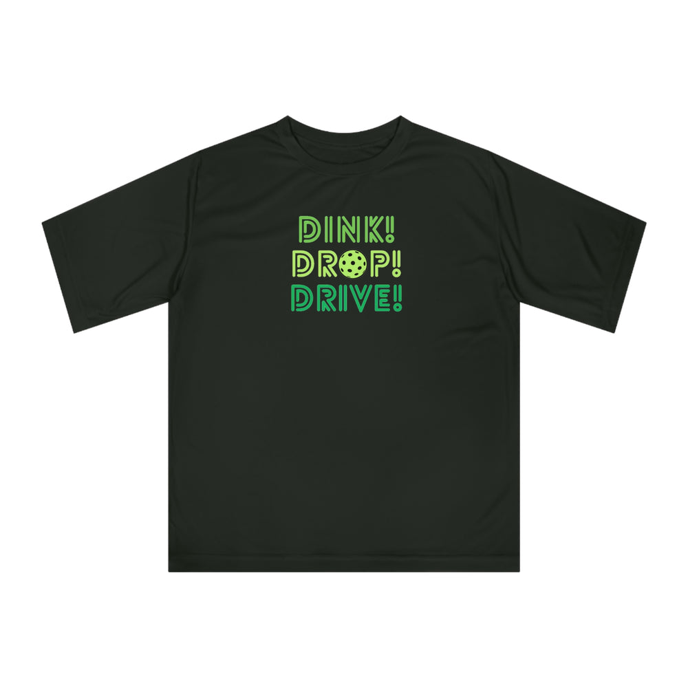 Dink Drop Drive Green Unisex Sport Tek Short Sleeve