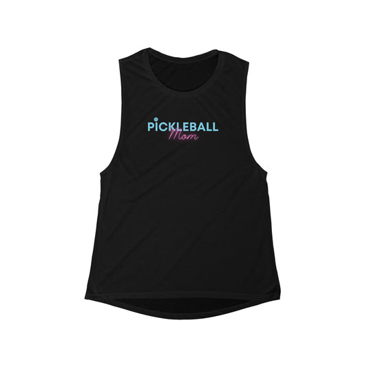 Pickleball Mom  Muscle Tank