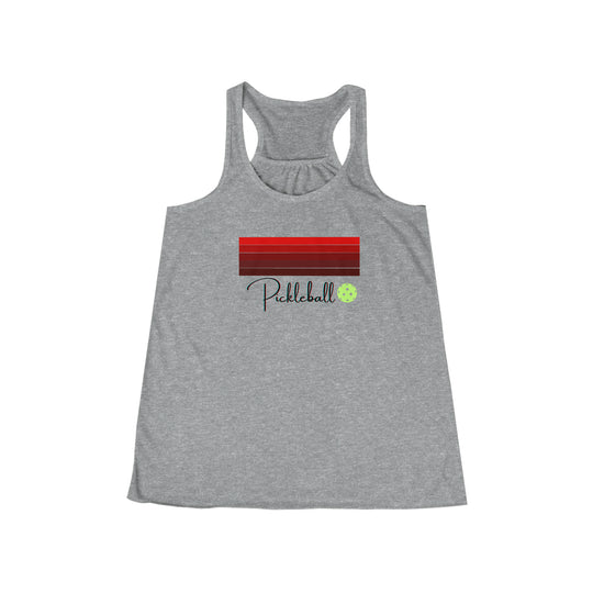 Pickleball Color Block Flowy Tank