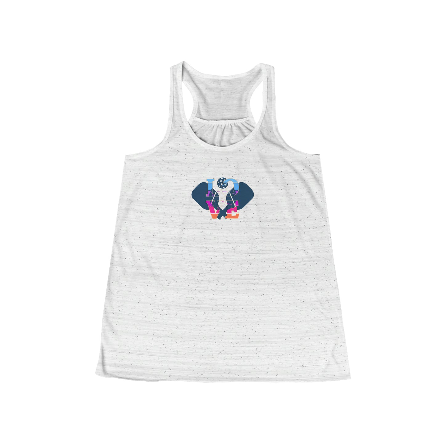 Love Pickleball Paddles Flowy Tank