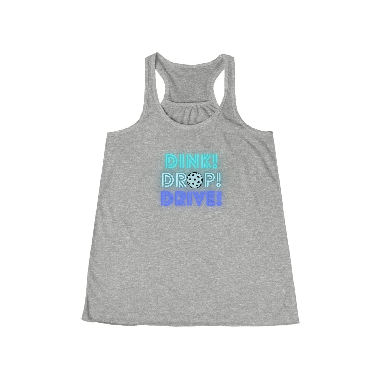 Dink Drop Drive Teal Flowy Tank