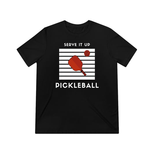 Serve It Up Pickleball Unisex Triblend