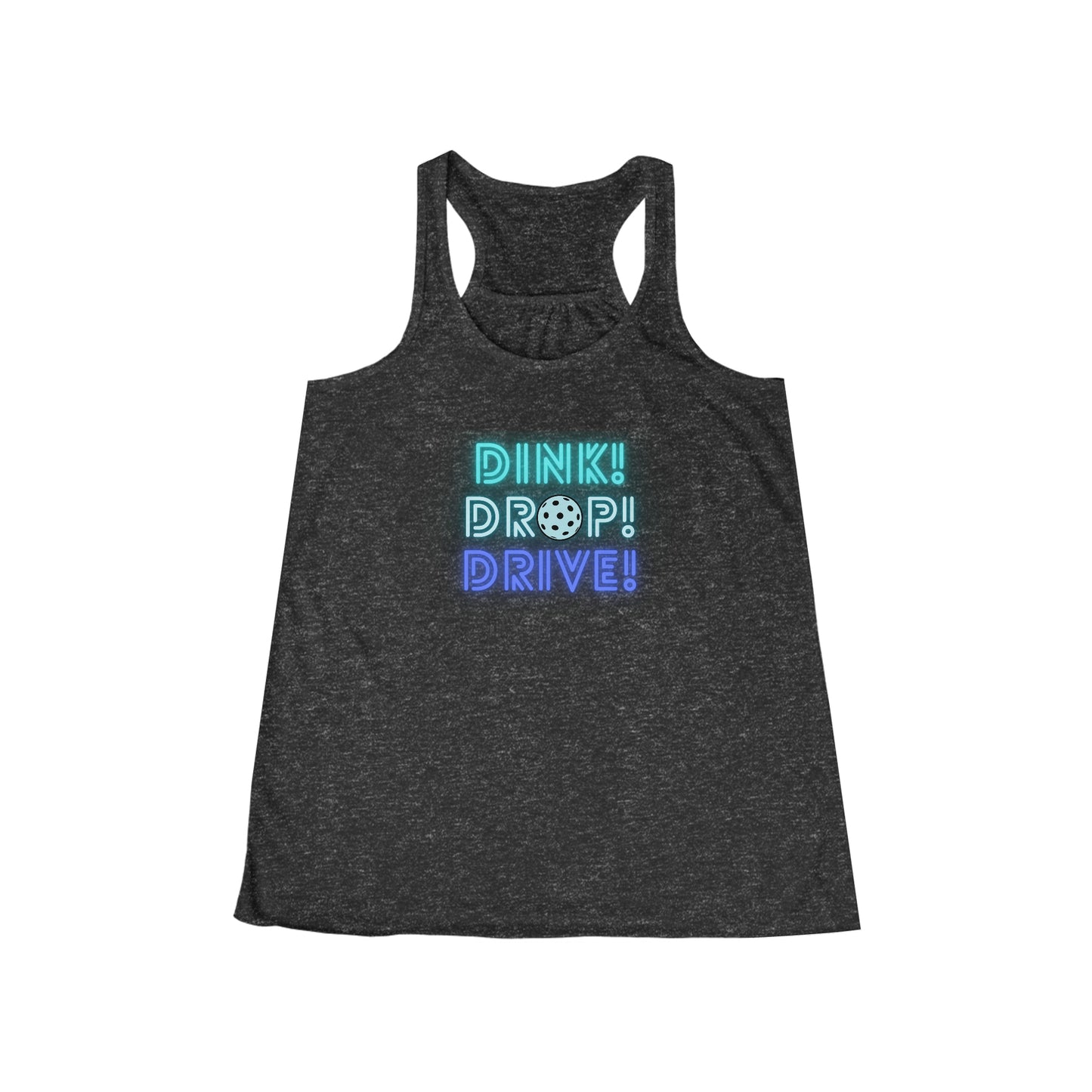 Dink Drop Drive Teal Flowy Tank