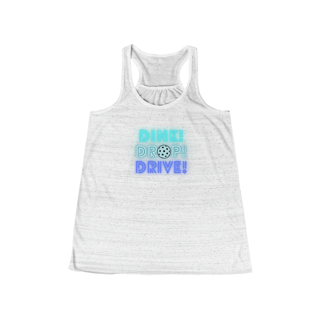 Dink Drop Drive Teal Flowy Tank