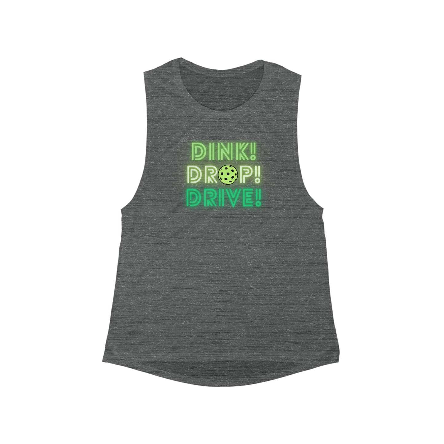 Dink Drop Drive Green Muscle Tank