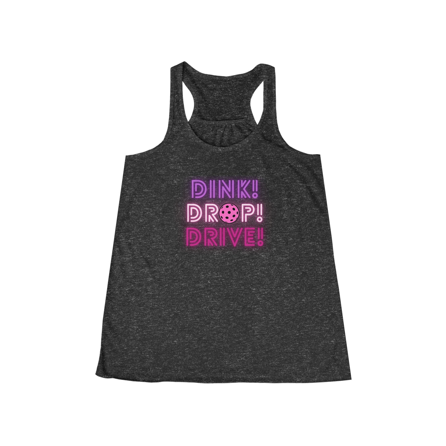 Dink Drop Drive Pink  Flowy Tank