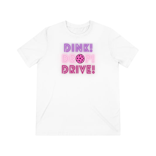 Dink Drop Drive Pink Unisex Triblend