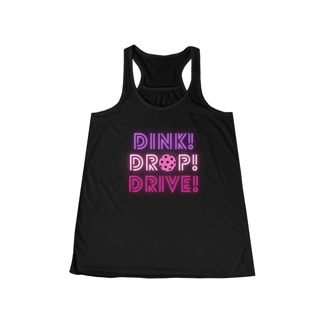 Dink Drop Drive Pink Flowy Tank