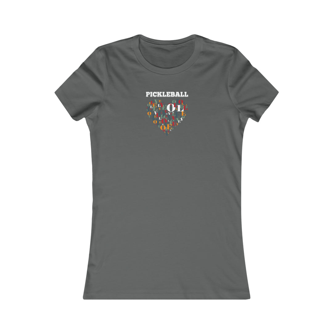 Pickleball ❤️ Women's Favorite Tee