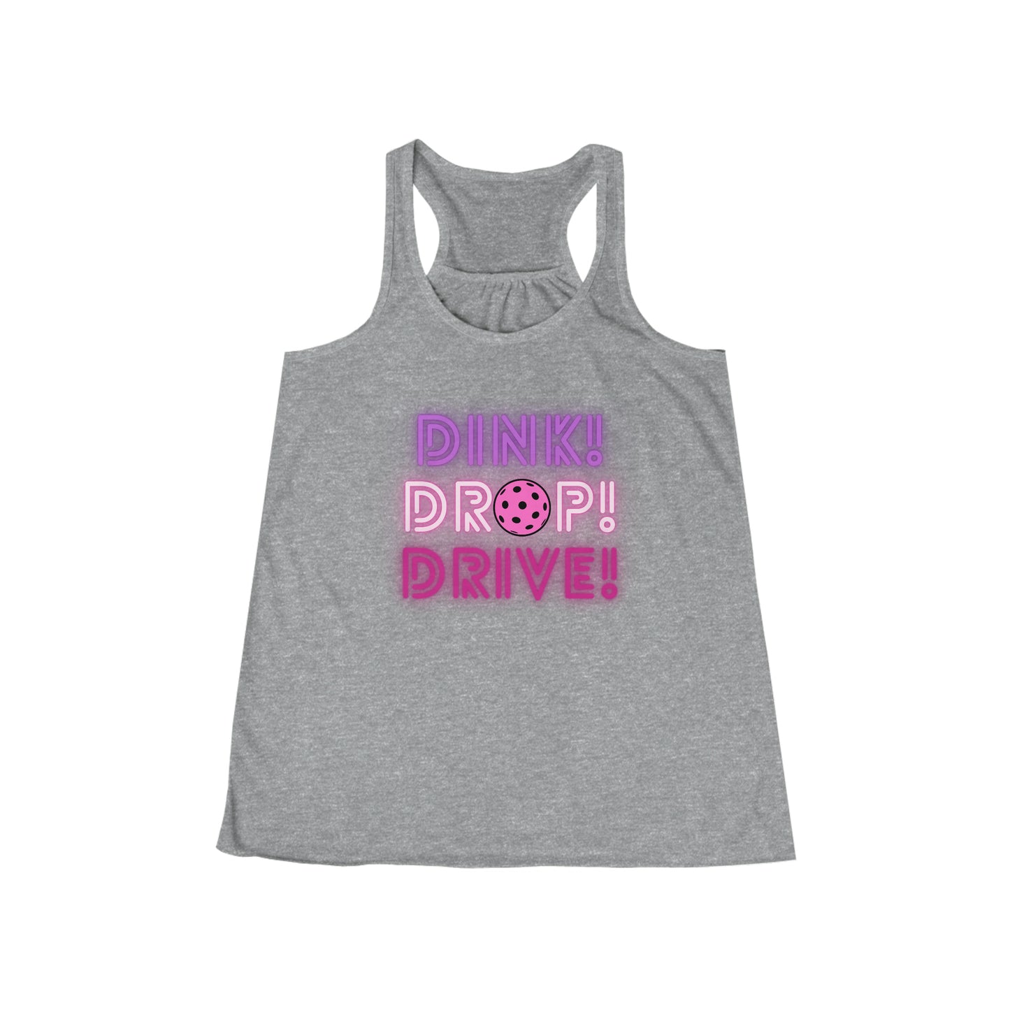 Dink Drop Drive Pink Flowy Tank