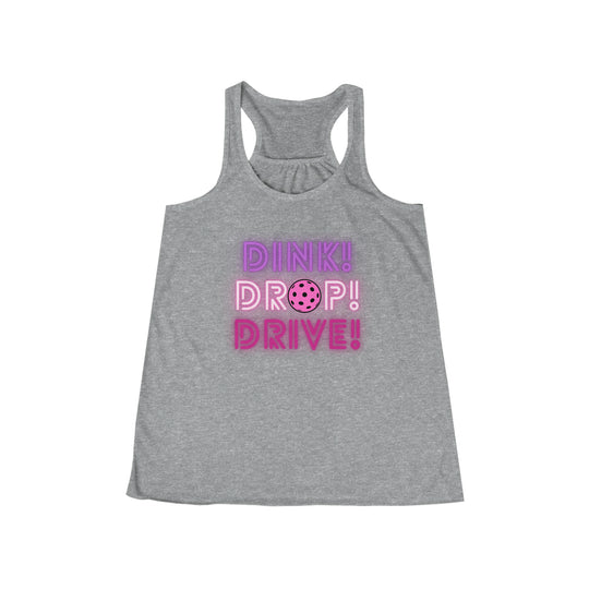 Dink Drop Drive Pink Flowy Tank