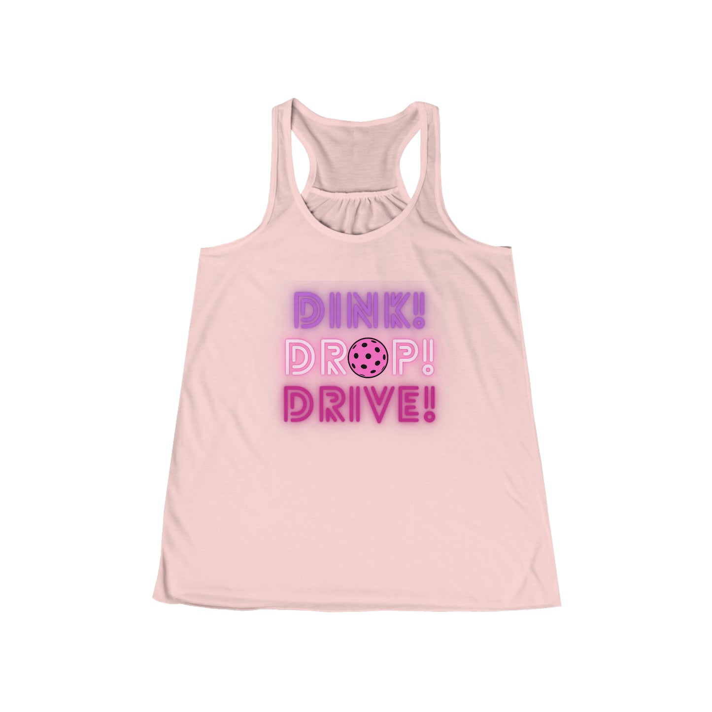 Dink Drop Drive Pink Flowy Tank