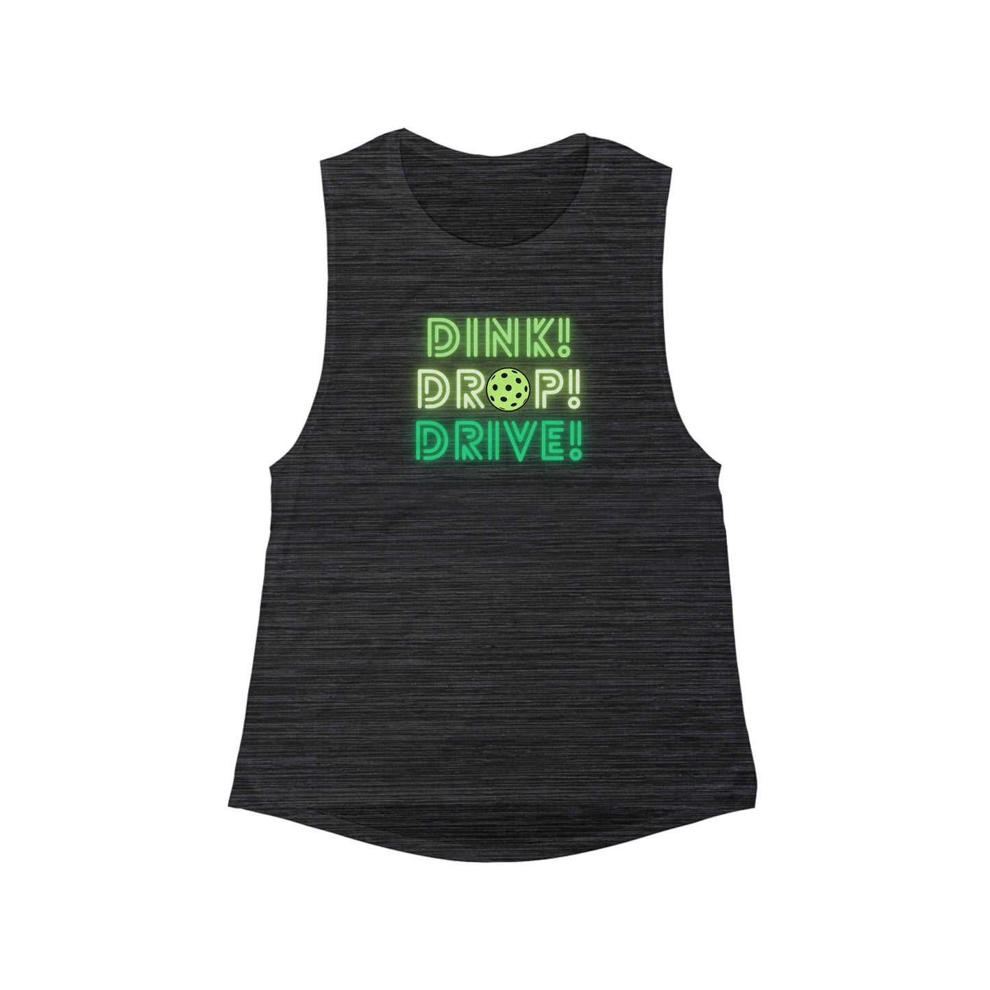 Dink Drop Drive Green Muscle Tank