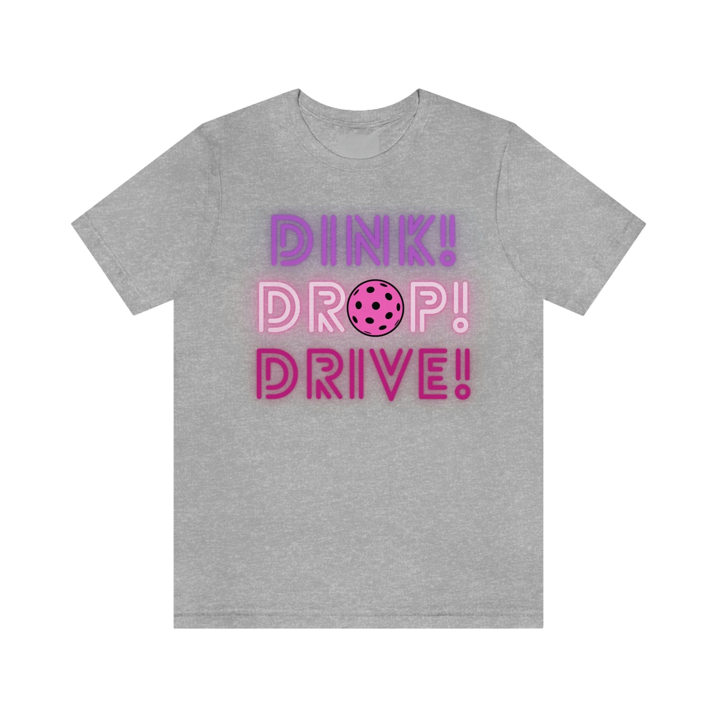 Dink Drop Drive Pink Unisex Jersey