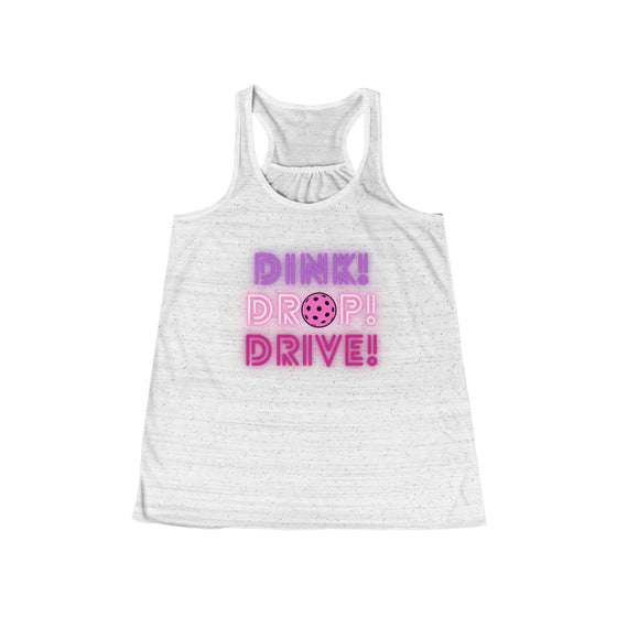 Dink Drop Drive Pink Flowy Tank