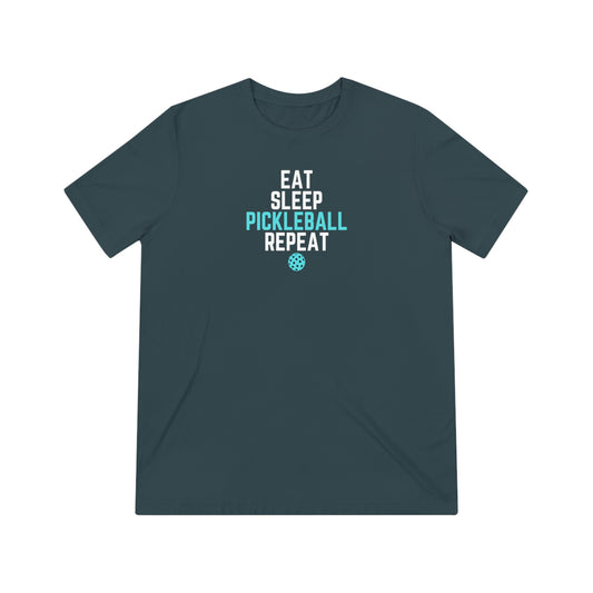 Eat Sleep Pickleball Repeat Unisex Triblend