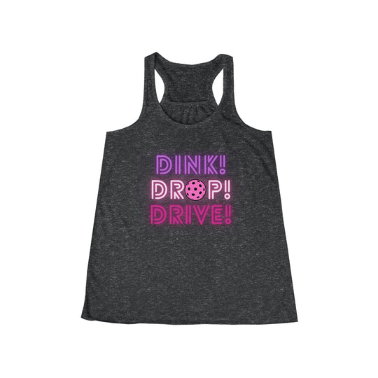 Dink Drop Drive Pink Flowy Tank