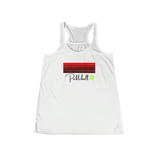 Pickleball Color Block Flowy Tank