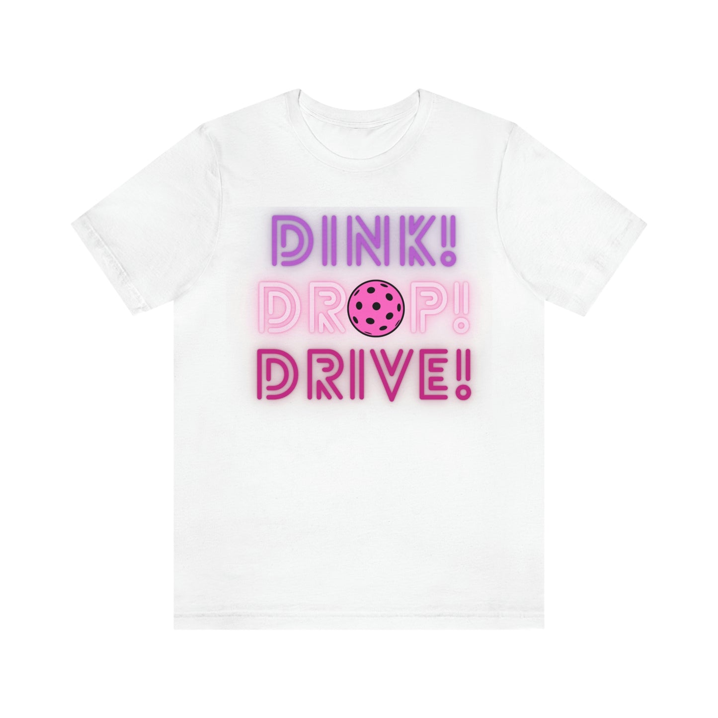 Dink Drop Drive Pink Unisex Jersey