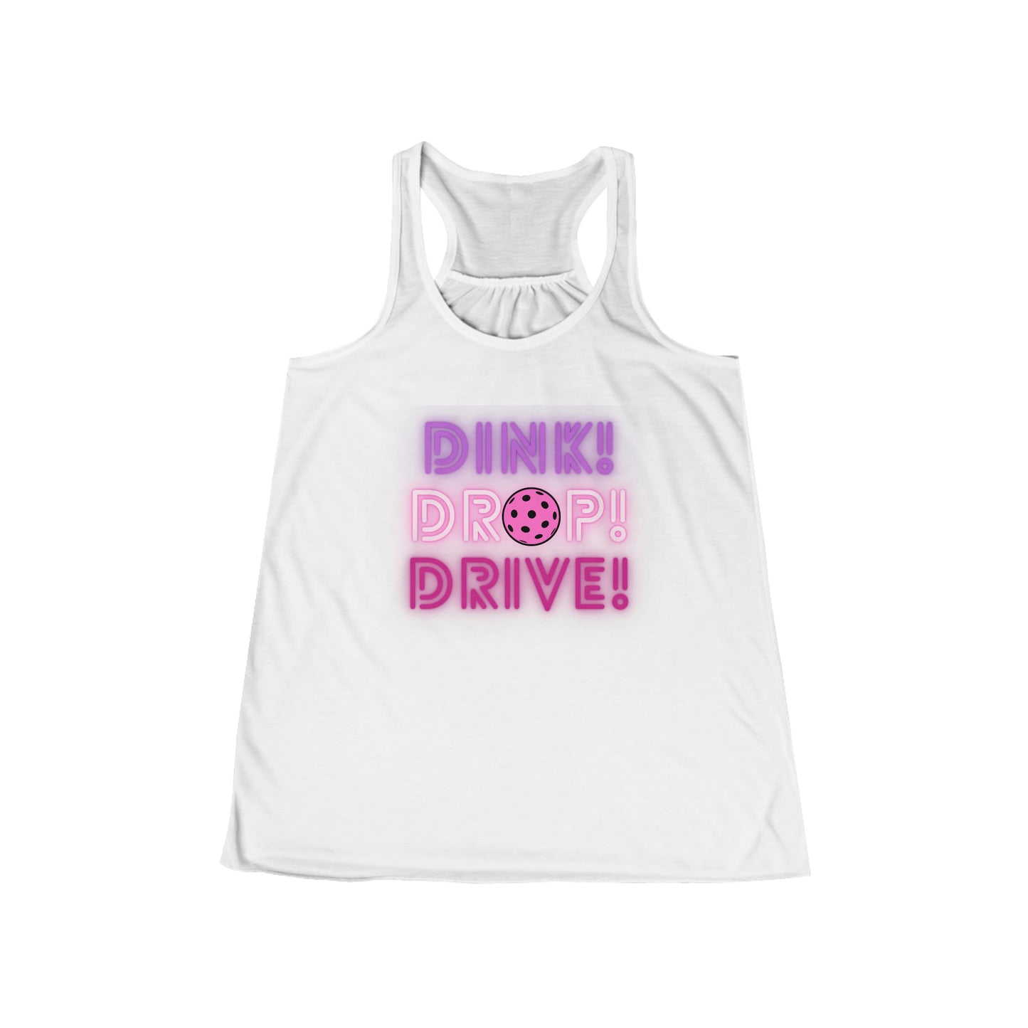 Dink Drop Drive Pink Flowy Tank