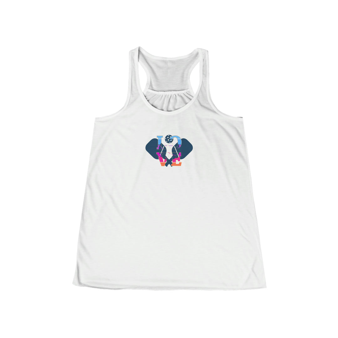 Love Pickleball Paddles Flowy Tank