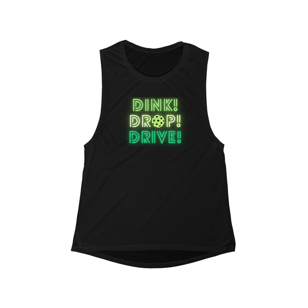 Dink Drop Drive Green Muscle Tank