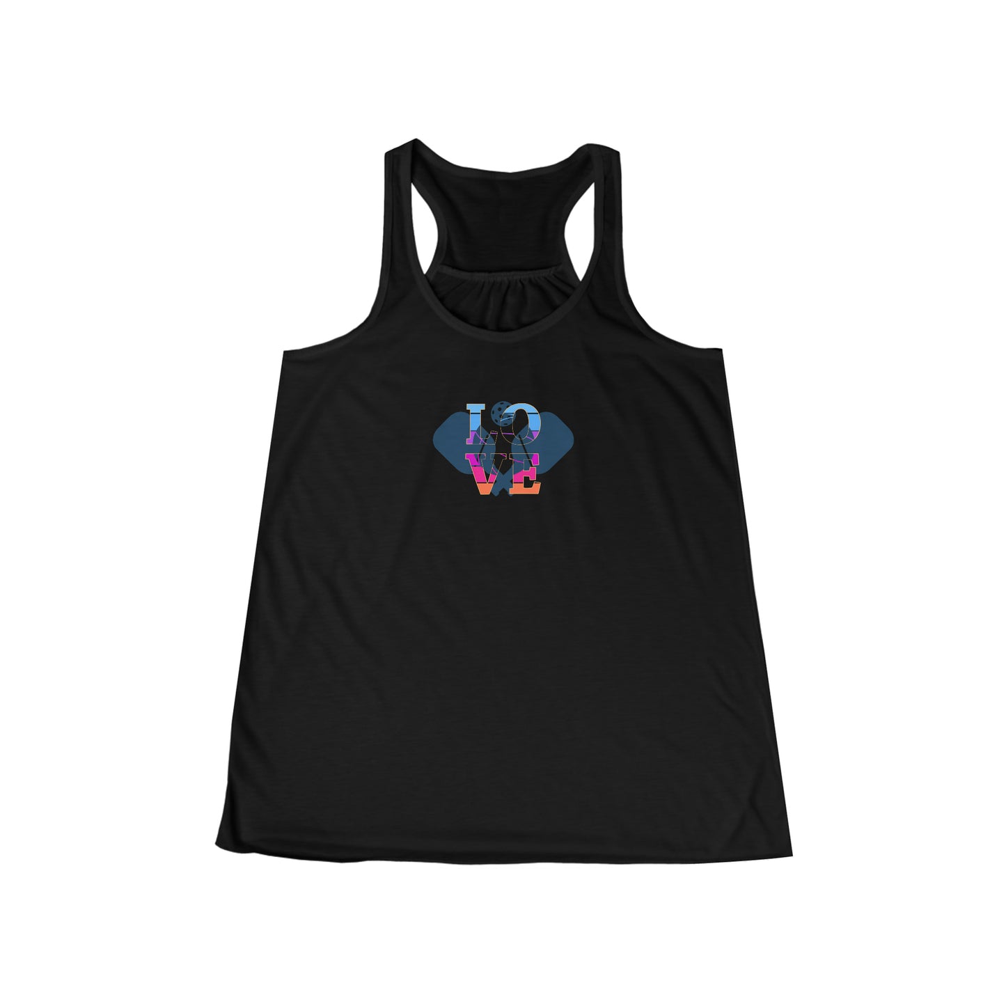 Love Pickleball Paddles Flowy Tank